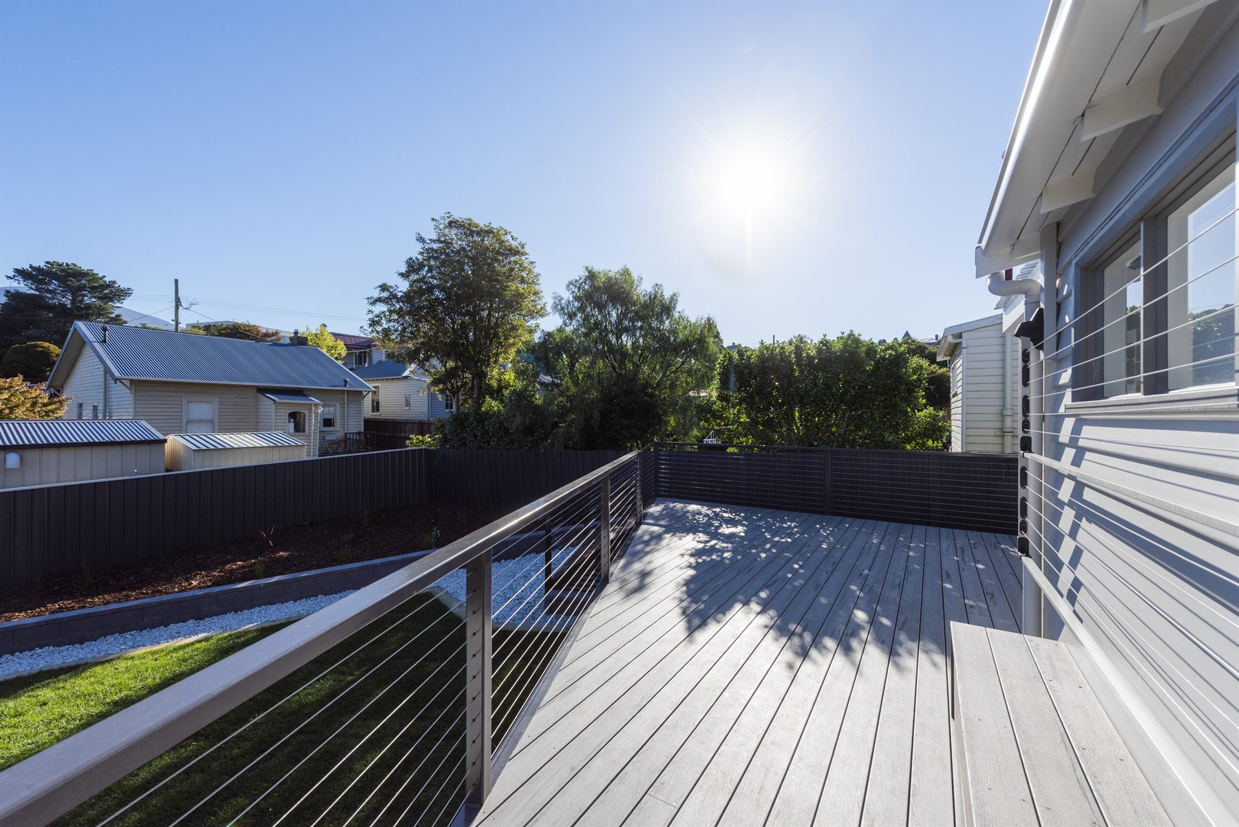 Coy Building deck project in Southern Tasmania